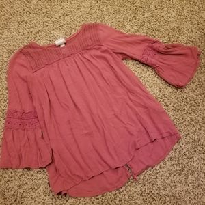 Knox rose bell sleeve blouse